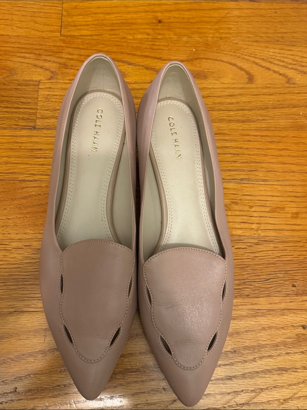 Cole Haan Women's Beige Loafers - Picture 2 of 10